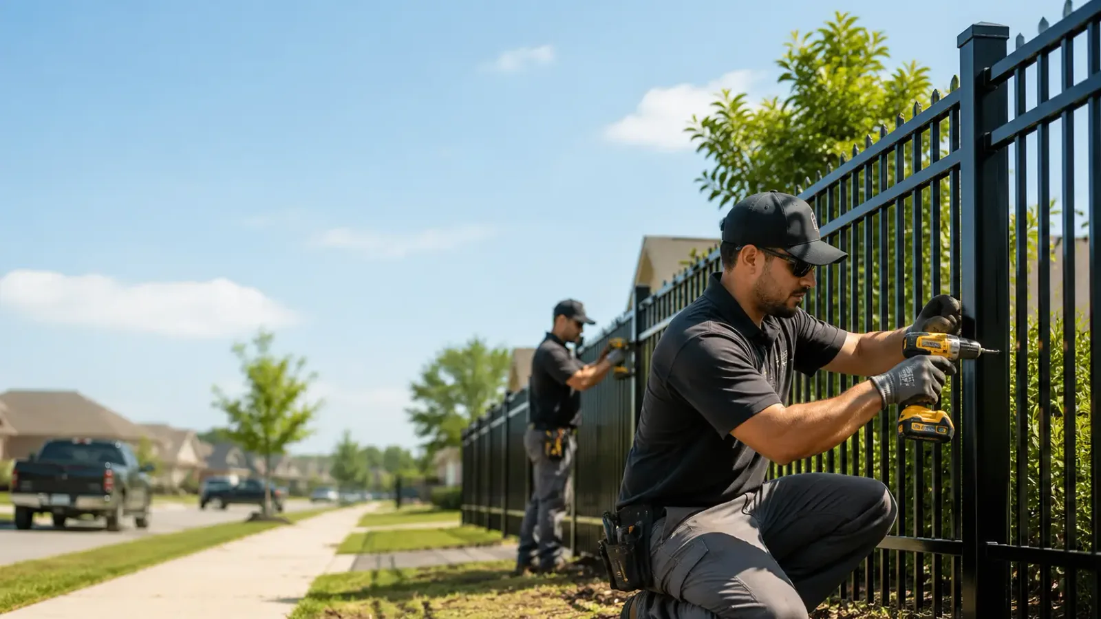 Metal Fence Installation in Novelty, MO